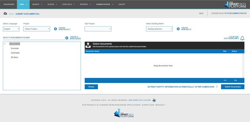 SDP DASHBOARD